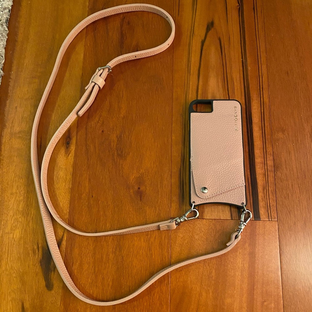 Light Pink Bandolier IPhone 8/7/6 Case